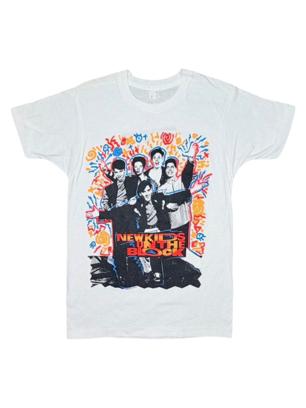 Vintage 1990 New Kids On The Block Crew Neck Tee